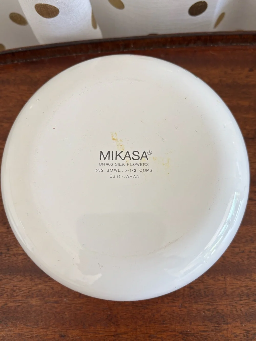 Vintage Mikasa Silk Flowers 3 Piece Metal Nesting Bowls/Lids Pink/Green Floral
